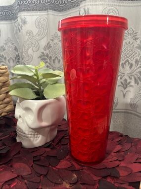 Starbucks embossed tumbler RARE